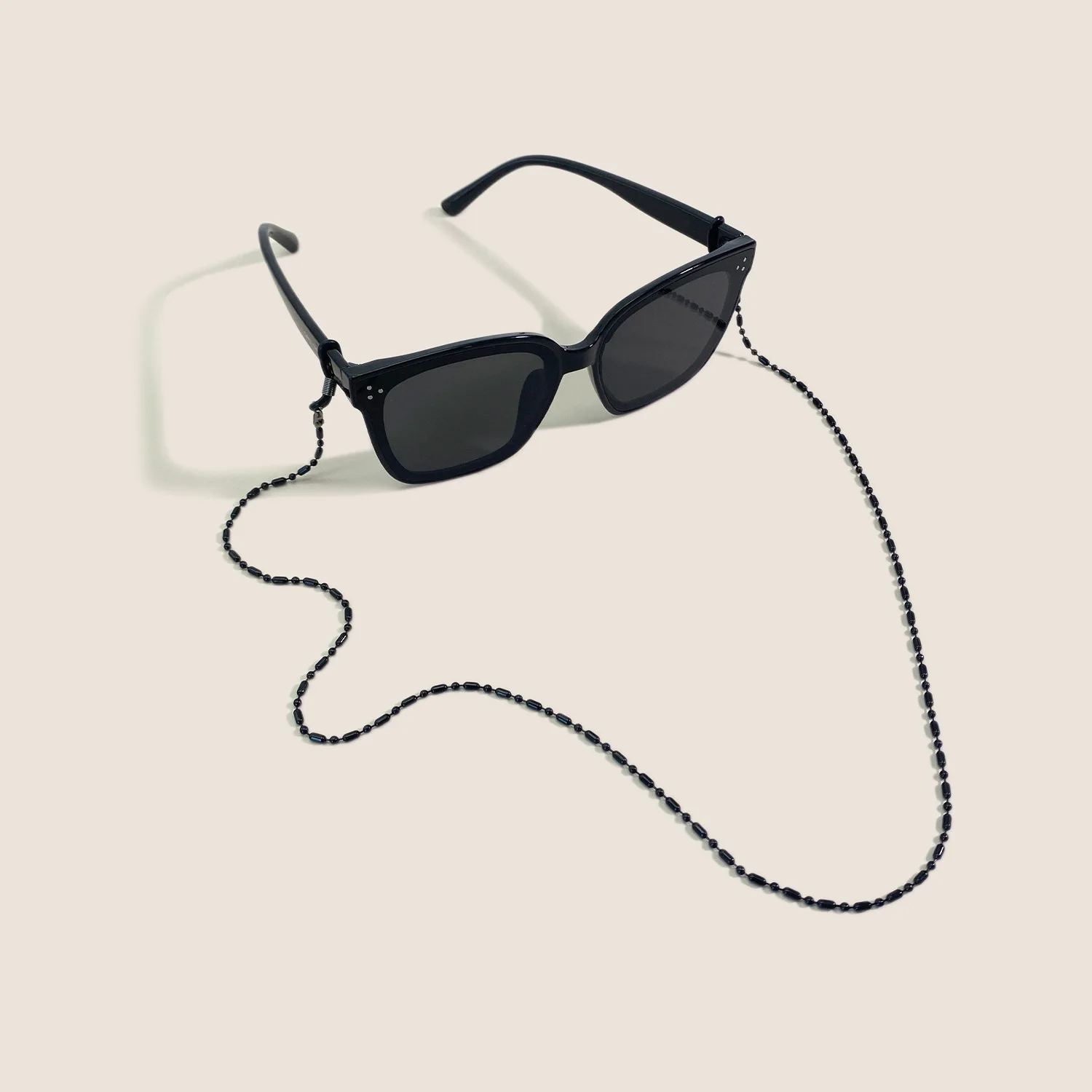 Fashionable Presbyopic Glasses with a Stylish Drape, Color-Preserving Metal 2.4mm Copper Chain, High-Volume Sales Eyeglass Strap Chain