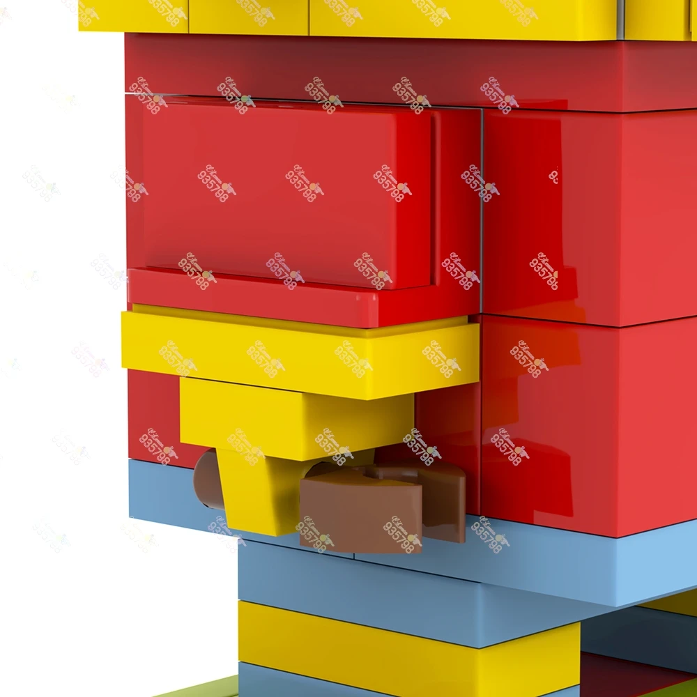 MOC سلسلة الرسوم المتحركة Brickheadzed اللبنات مارج بارت ماجي هومر الشكل لعبة لتقوم بها بنفسك نموذج شخصية التجمع الطوب طفل هدية