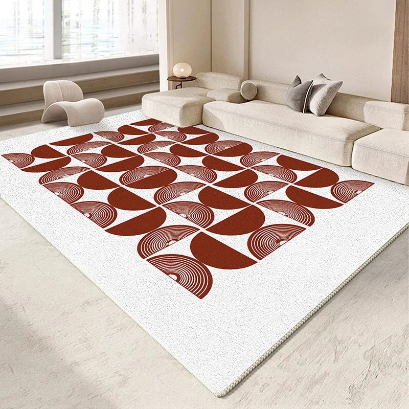 

Modern Luxury Geometric Living Room Decoration Carpets Anti-slip Floor Mats Study Cloakroom Bedroom Bedside Bay Window Area Rugs