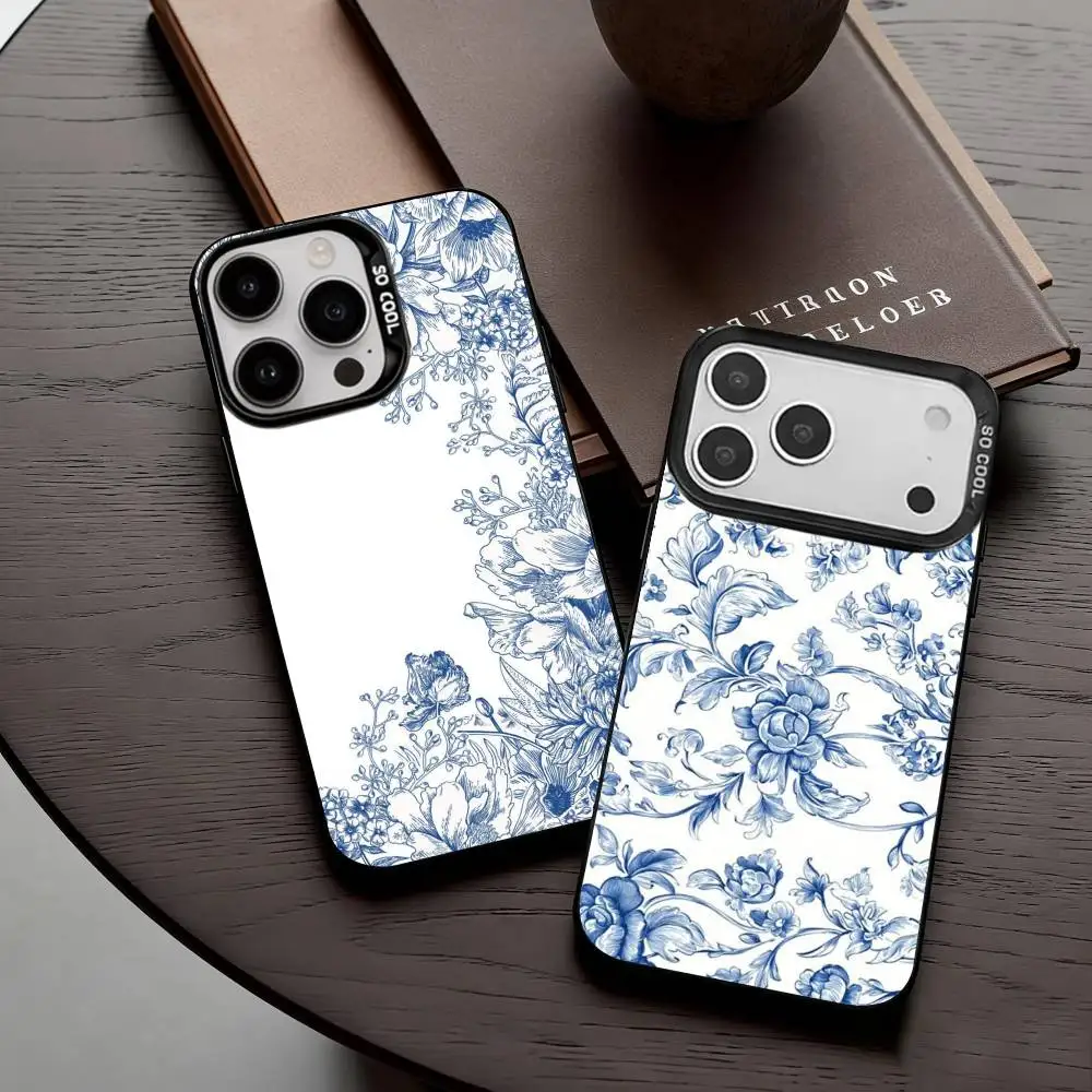 

B-blue and W-white china Phone Case For iPhone17,16,15,14,13,12,11 Plus,Pro Max Black Candy silver phone case