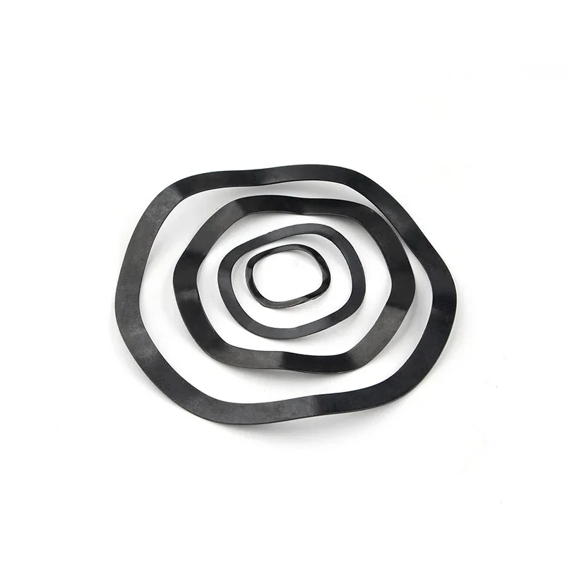 65# Manganese Steel Washers  Waveform washers  Black high quality wave springs  Elastic Washers