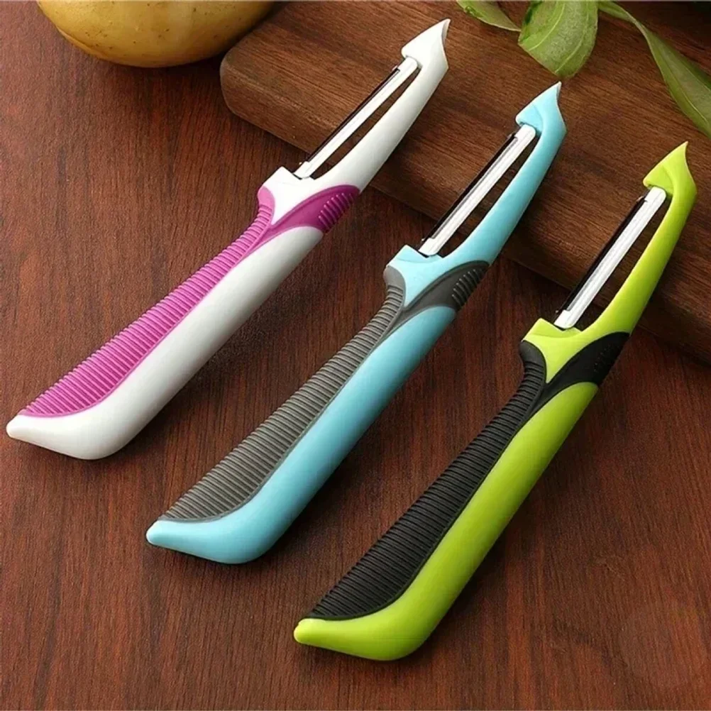 

Multifunctional Peeling Knife Anti Slip Handle Stainless Steel Household Potato Peeling Kitchen Efficient Vegetables Fruits Tool