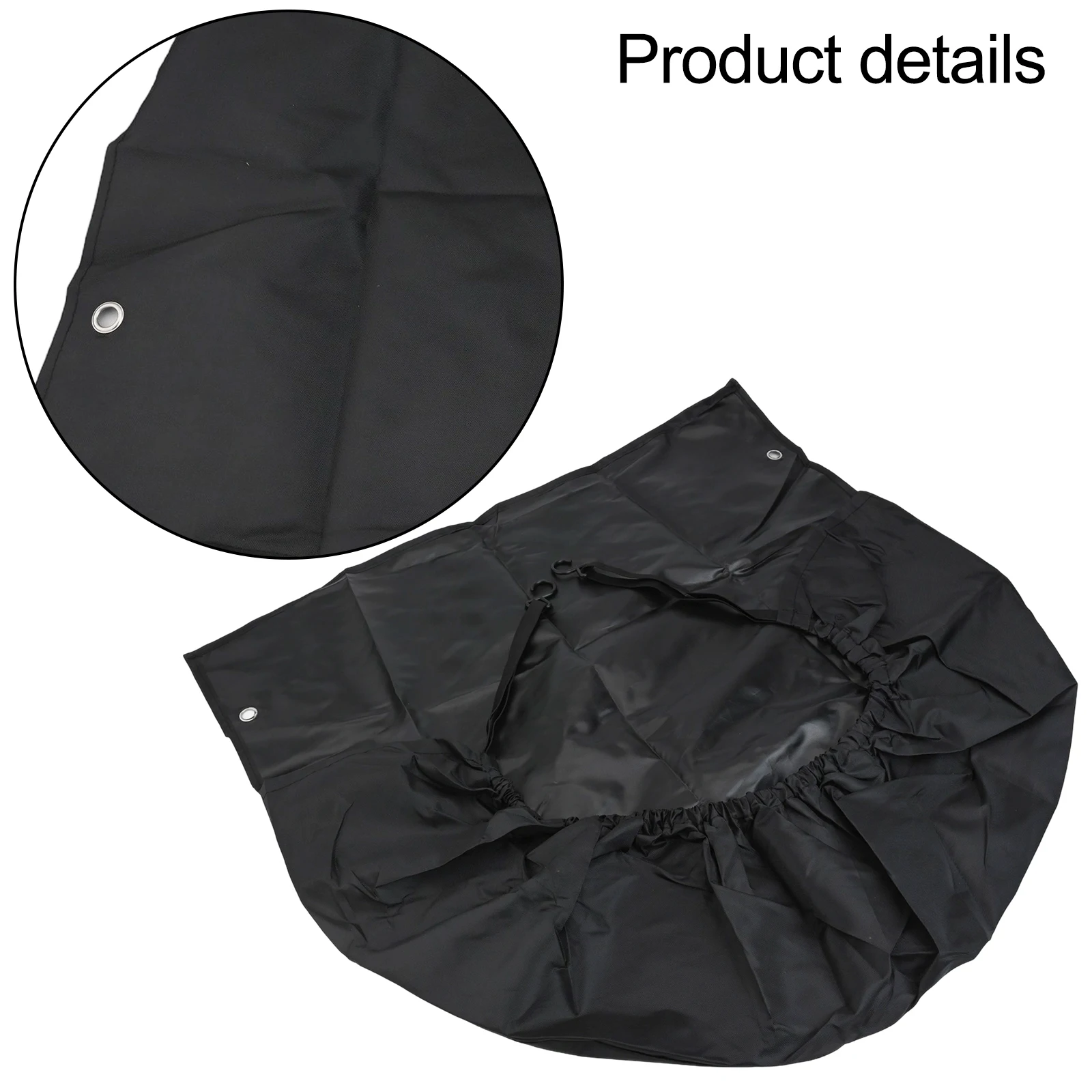 2 Pack RV Wheel Covers 28.5 Inch Waterproof Oxford Tire Protectors For Caravan Trailer Camper SUV Truck UV Resistant Storage Bag