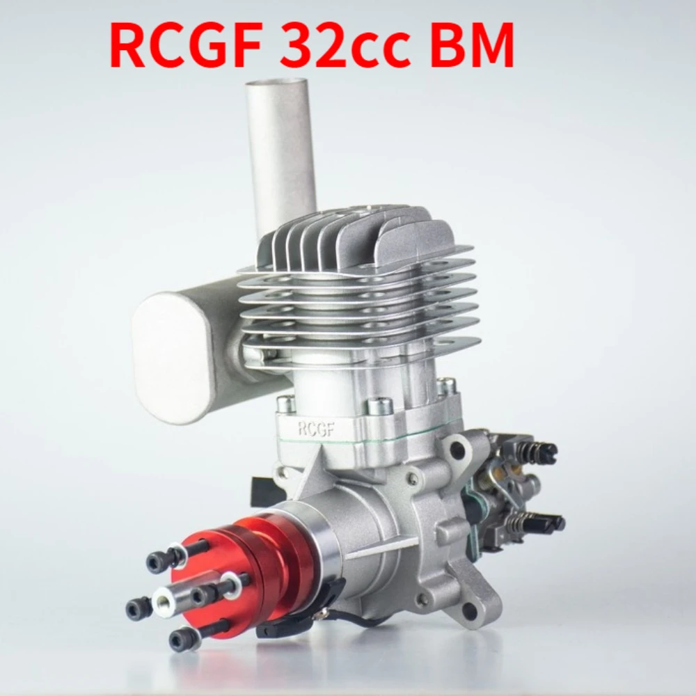 

RCGF 32cc Petrol/Gasoline Engine for RC Airplanefor RC Airplane Two Strokes Single Cylinder Side Exhaust Natural Air