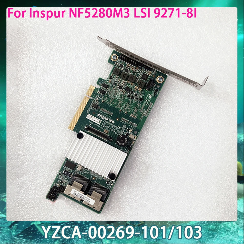 Afbeelding 4: NF5280M3 LSI 9271-8I SAS2208 YZCA-00269-101/103 1GB cache RAID-arraykaart