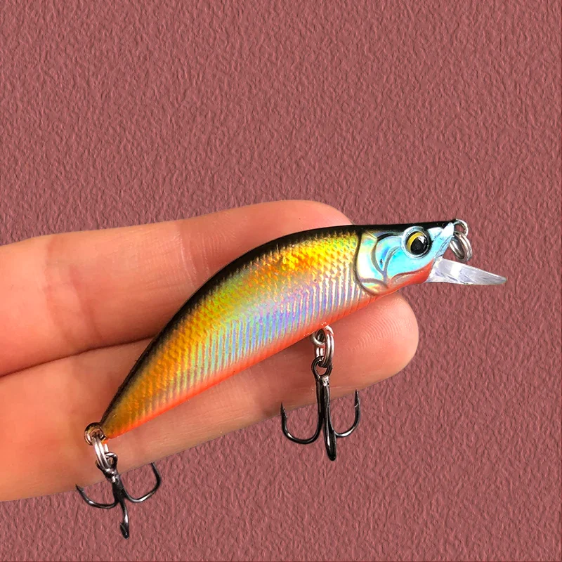 Künstlicher Mini-Minnow Major Craft Finetail Eden 50s Pesca Köder 50mm 4,5g Sinkender Flussfischköder für Forelle, Zander und Bluegill – Detail 8