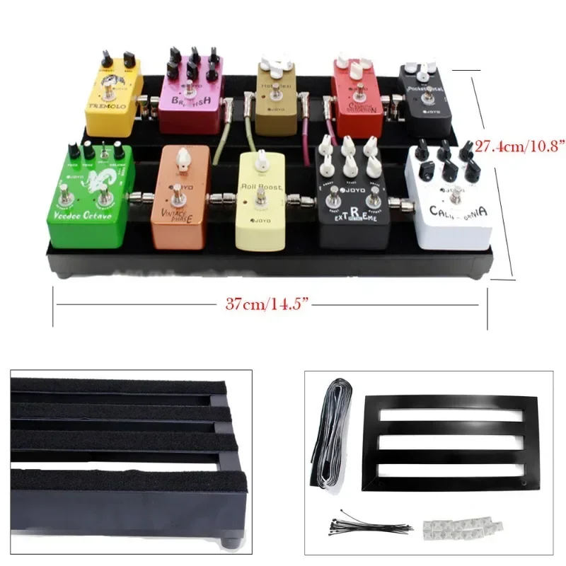 Durable 40×13x4cm 37x27.4x4cm 47x27x4cm  Guitar Pedal Board Setup Style DIY Guitar Effect Pedalboard Excluding Bags