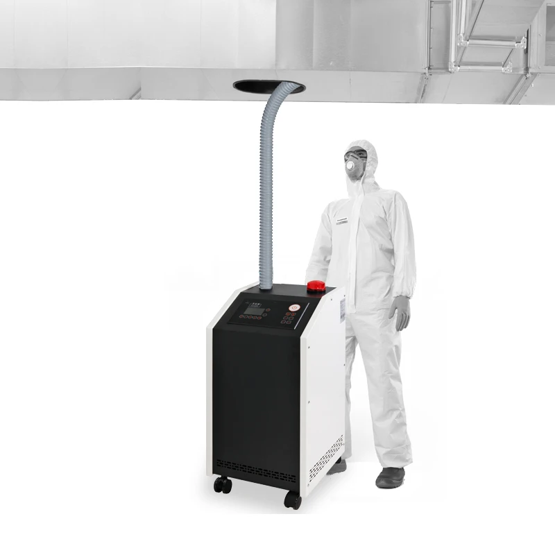 

Flygoo 60G/Hr Commercial Kitchen Restaurant Exhaust Ducting To Remove Odor And Oil Ozone Generator