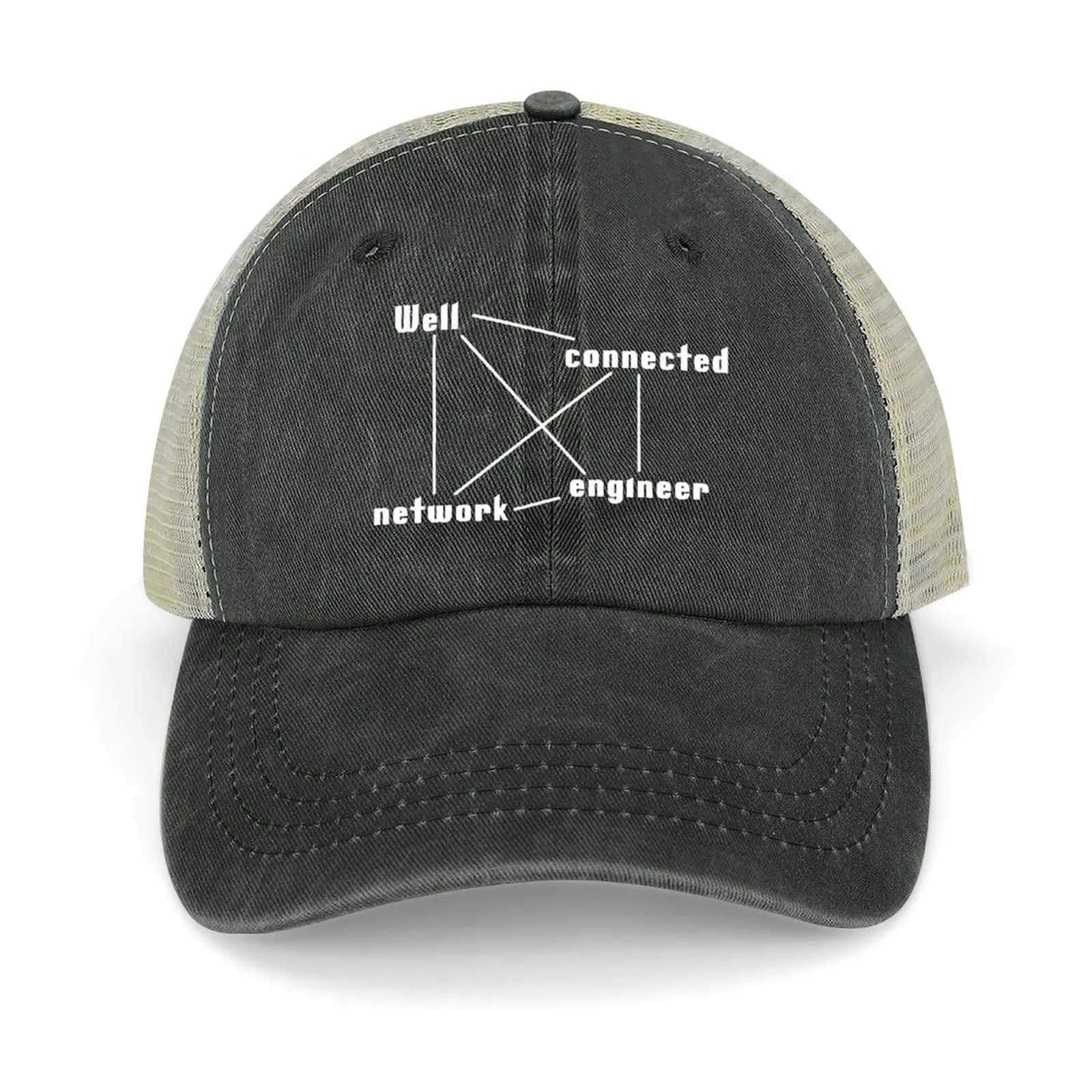 

Connected Network Engineer Baseball Cap fishing hat Golf Wear Unique hats Sun Hats For Women Men's