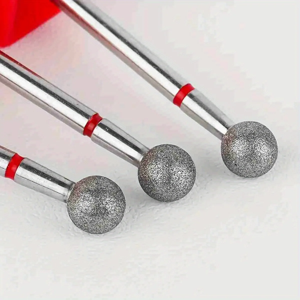 1/2/4 Peças Brocas de Diamante para Unhas, Fresas Rotativas Elétricas para Pedicure e Manicure, Limas, Brocas para Cutículas, Acessórios para Unhas 2028