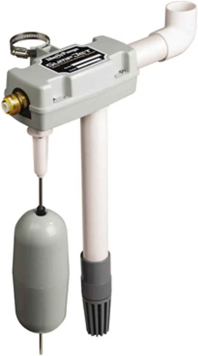 Water Powered Back-Up Pump, Gray