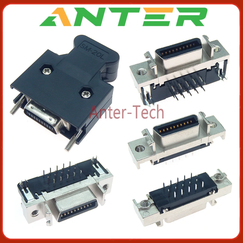 1 قطعة SCSI موصل HPCN فتحة نوع SM-14 20 26 36 50 دبوس ذكر التوصيل لباناسونيك ياسكاوا ميتسوبيشي MDR محرك معزز محرك IO Cont