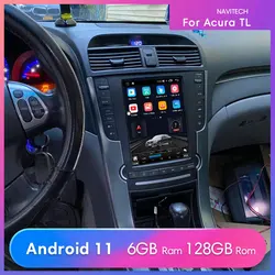 Navitech Android 12 Car Radio Stereo For Acura TL 2004 2005 2006 2007 2008 GPS Navigation auto multimedia apple carplay