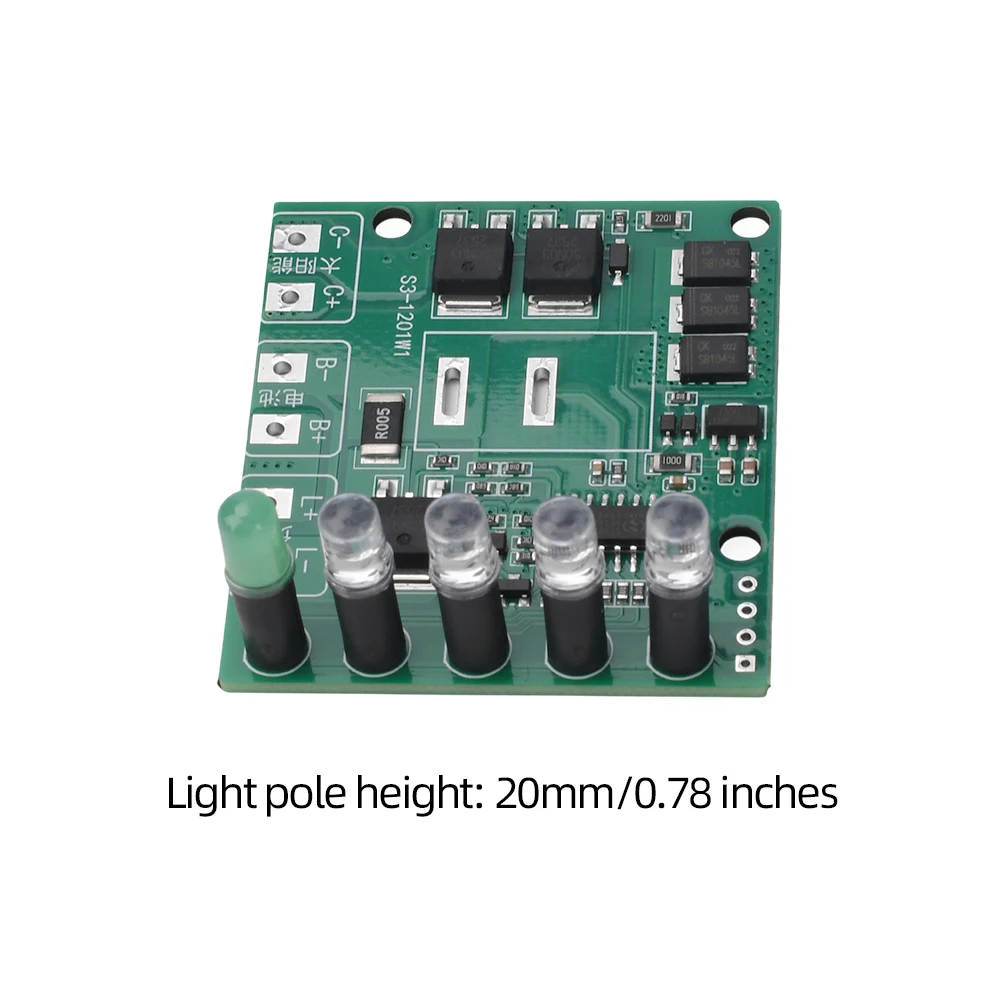 MPPT Solar Controller Module 12V 12A For Ternary Lithium Iron Phosphate Battery Charger Module Battery Charging Board