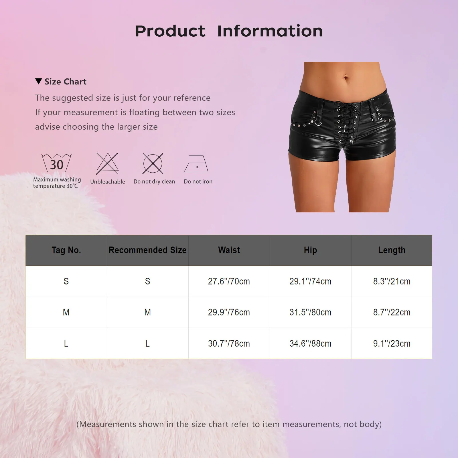 Hot Korte Vrouwen Sexy PU Lederen Shorts Lage Taille Lace-up Zakken Klinknagels Minipants Wetlook Fitting Korte Bar Club Party Wear