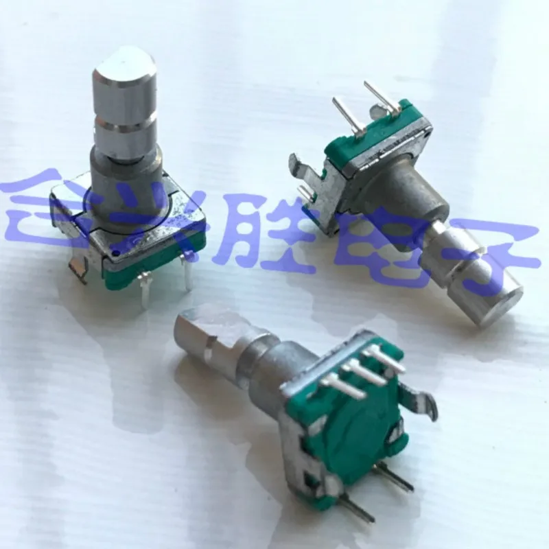 1 Piece EC11 Type Car Navigation Rotary Encoder With Switch 30 Position 15 Pulse Shaft Length 18MM