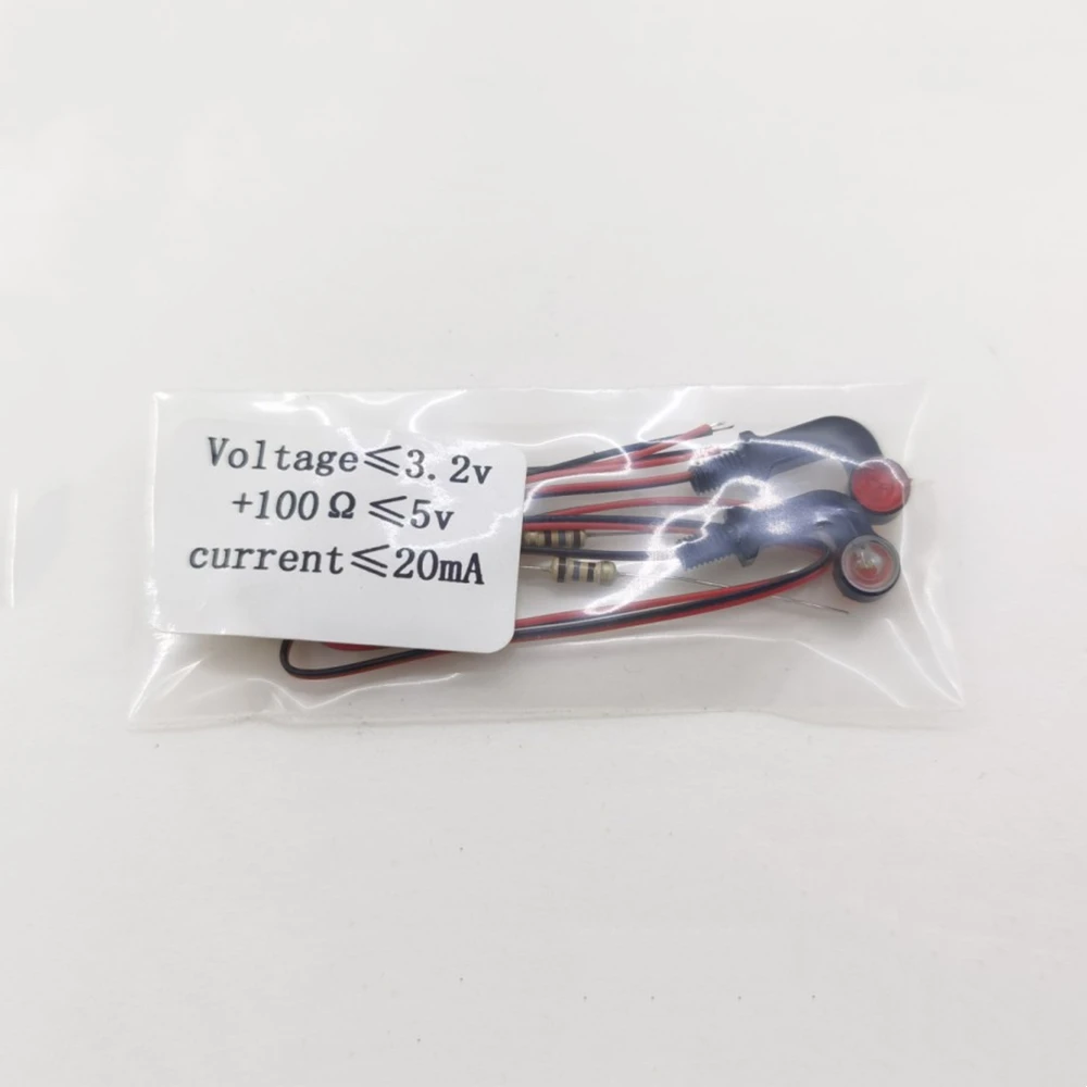 2 STUKS 1/14 RC Speelgoed Vrachtwagen Metalen Positie Lamp Zijlicht Markeringslichten Voor Tamiya 1/14 RC Tractor Truck Serie Onderdelen GRADEN MODEL