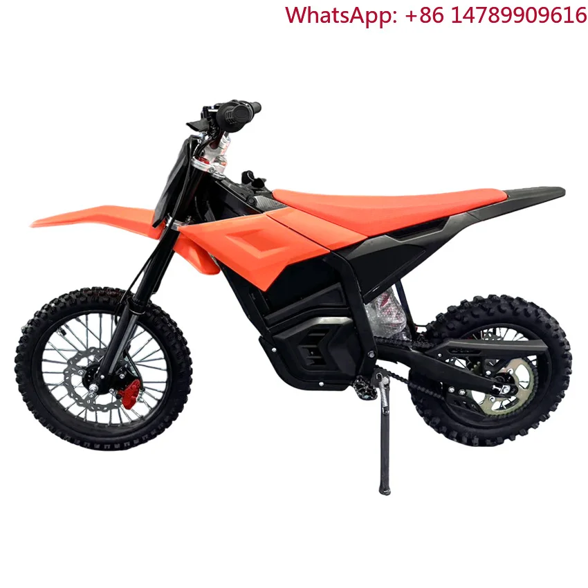 Mini MotoKids MotoMini 1300w E-Bike Off-Road Trail Bike For Kids 48v Lithium Battery 3KW Motor Power Cross Dirt Mini Motorcycle view 2