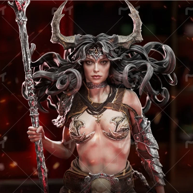

1/24 Scale Resin figurine very domineering queen Nsfw Two versions Model Kit DIY Unassembled Unpainted Sculpture toys