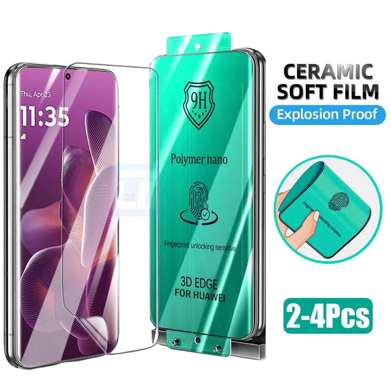 

Explosion-proof Ceramic Soft Film for Motorola Edge 60s 60 Fusion 50 40 Pro Screen Protector Moto S50 Neo G96 G85 X40 X50 Ultra