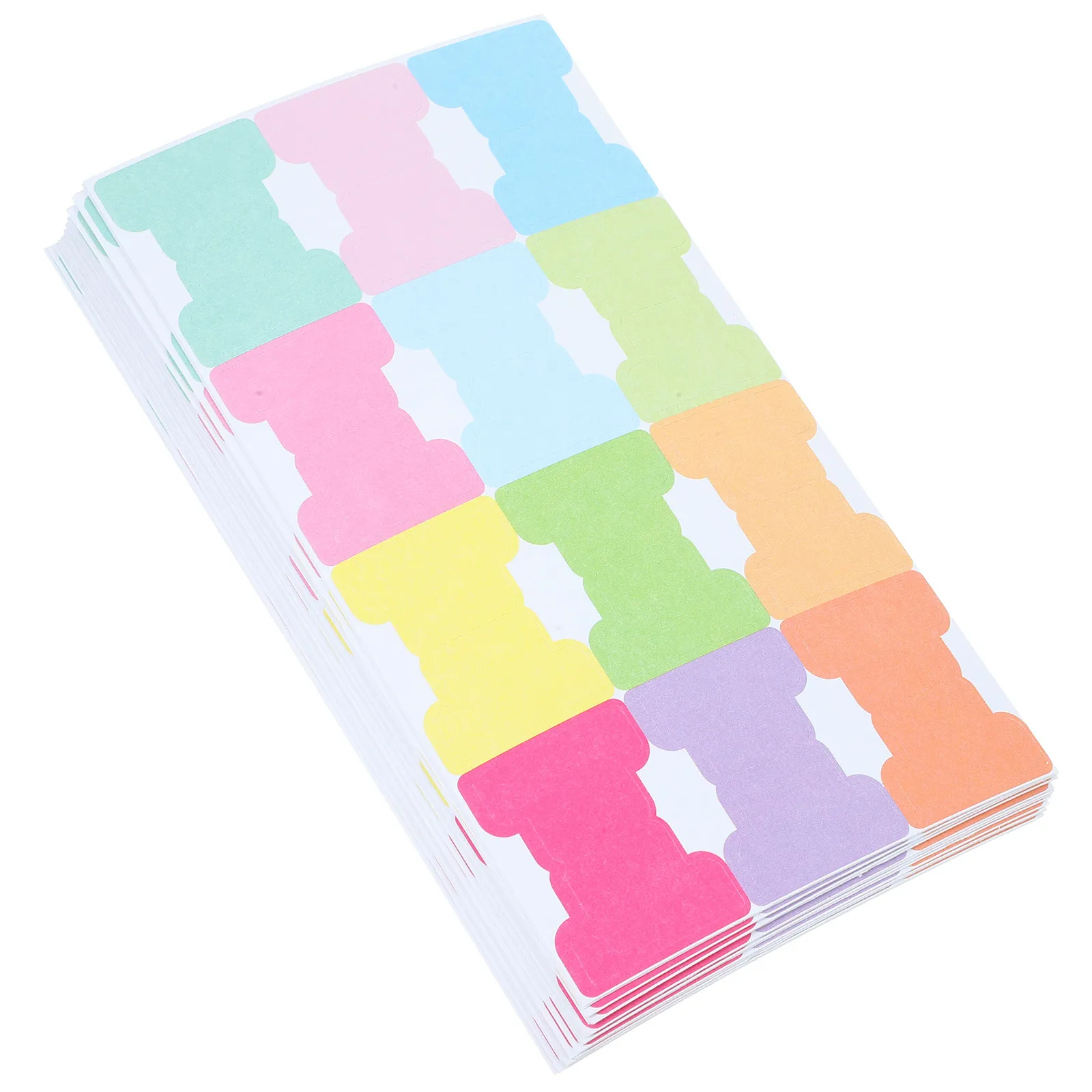 

20 Sheets Lightweight Portable Book Index Tabs Sticky Tabs for Annotating Books Page Marking Binder Folder Labeling Home Office