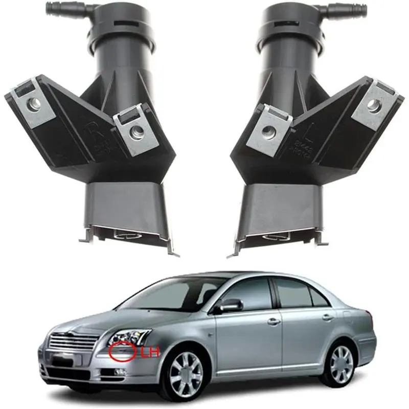Ingenious-Car Headlamp Headlight Washer Nozzle Cleaning Actuator Spray Function 85208-05010 85207-05010 For Toyota Avensis T25
