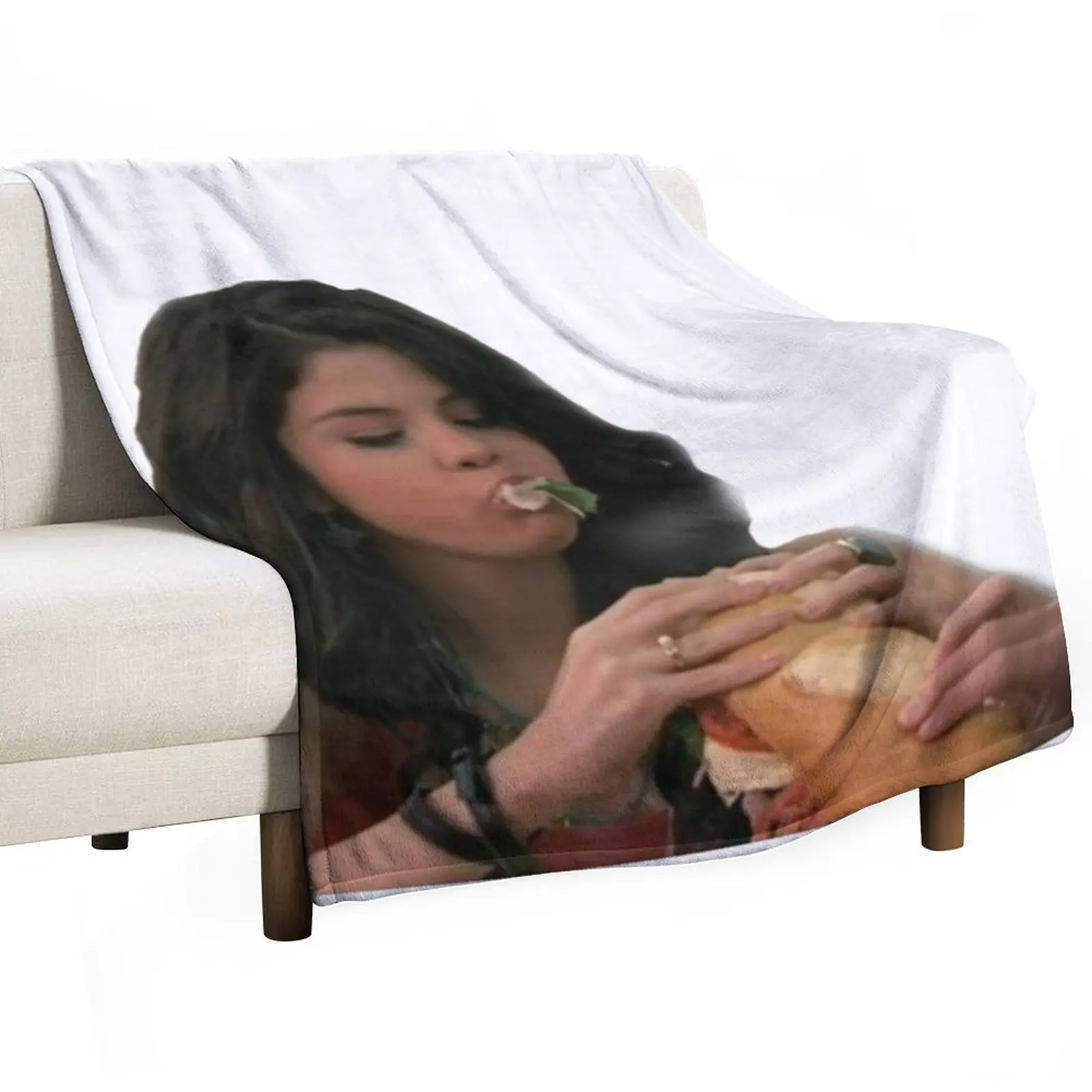 Alex Russo eating a sub Throw Blanket manga Extra Large Throw Soft For Decorative Sofa Blankets