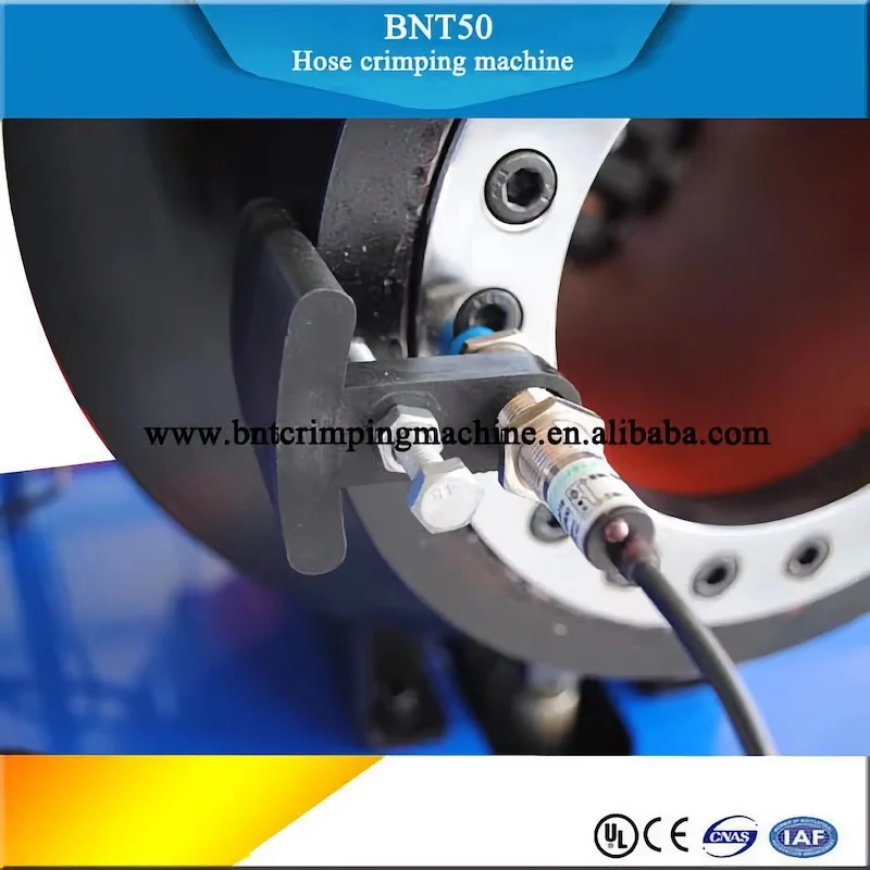 BNT50 China easy operation portable hydraulic hose crimping machine