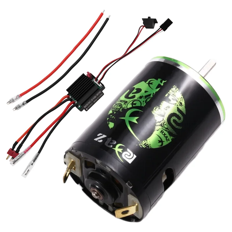 محرك ناعم AA60-540 محرك زاحف RC ESC نحى وحدة تحكم في السرعة الكهربائية BEC لسيارة RC 1/10 TRX/AXIAL/HSP