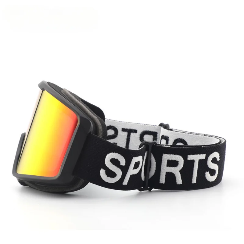 Nuevas gafas de esquí al aire libre, gafas de montañismo, multimarco de Color, doble capa, antiniebla, nieve, a prueba de viento, gafas de esquí Unisex
