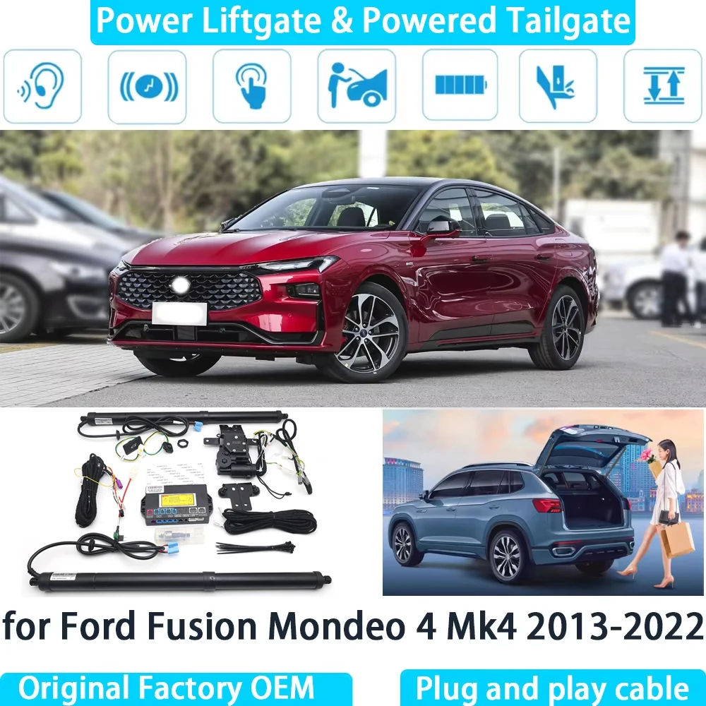 for Ford Fusion Mondeo 4 Mk4 2013-2022 Automatic Electric Power Liftgate Powered Tailgate Strut Tail Gate Lift System