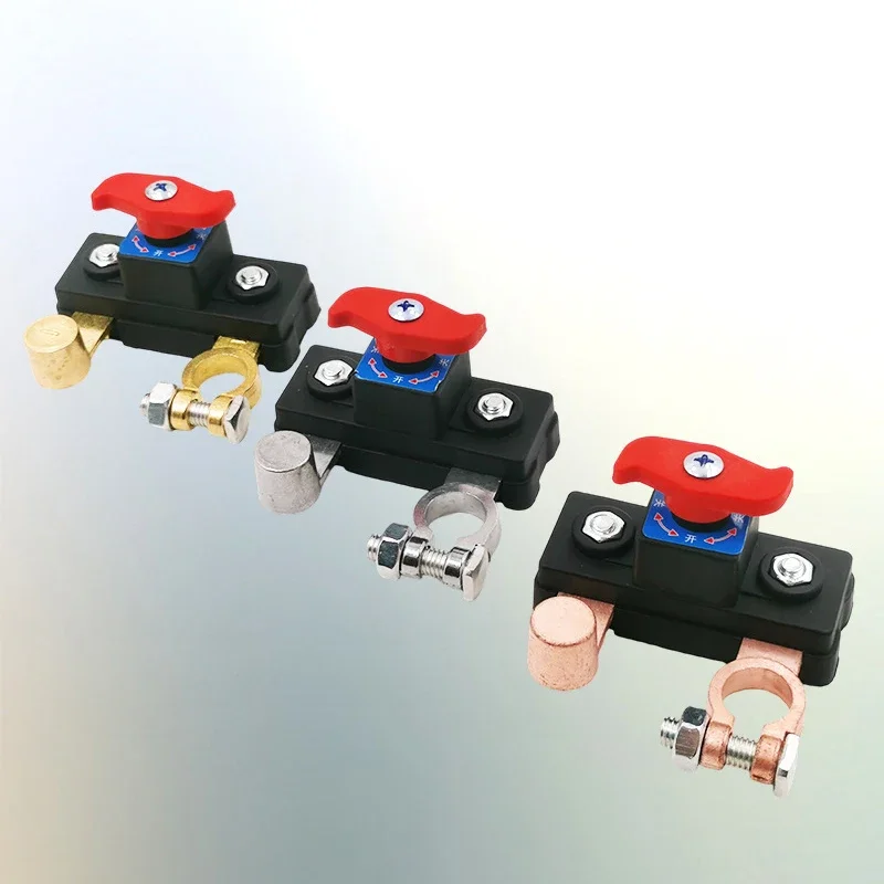 

Car Battery Disconnect Switch Heavy Duty Manual Circuit Breaker Anti-Power Off Universal Car Auto Leakage Protector