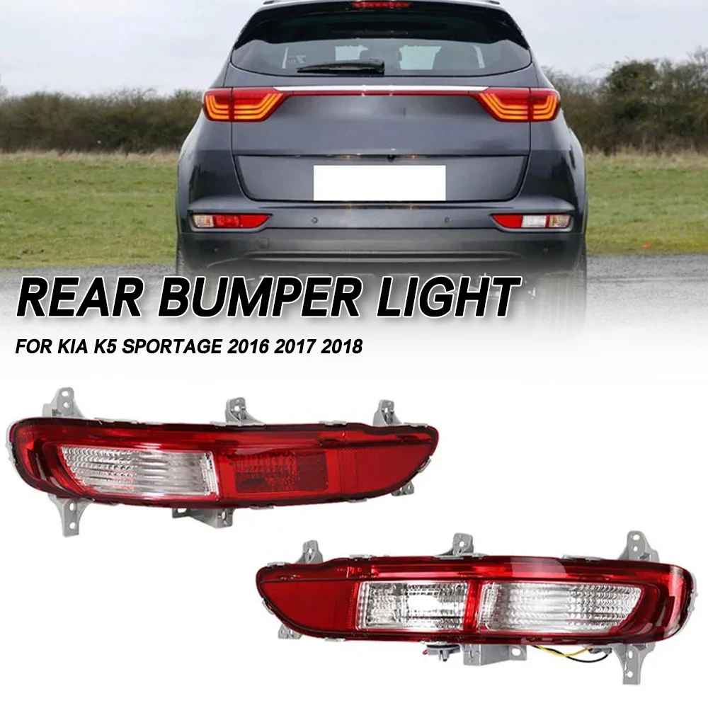 

For KIA Kia K5 Sportage 2016 2017 2018 Car Rear Reverse Brake Stop Lamp Turn Signal Indicator Tail Light