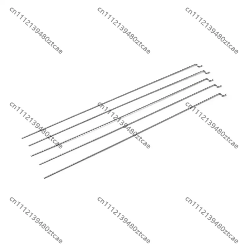 Single End Z-Type RC Aircraft Steel Wire, Servo Horn Pushrod for Fixed Wing Glider, KT Foam Plane, SU27 Tail Accessory