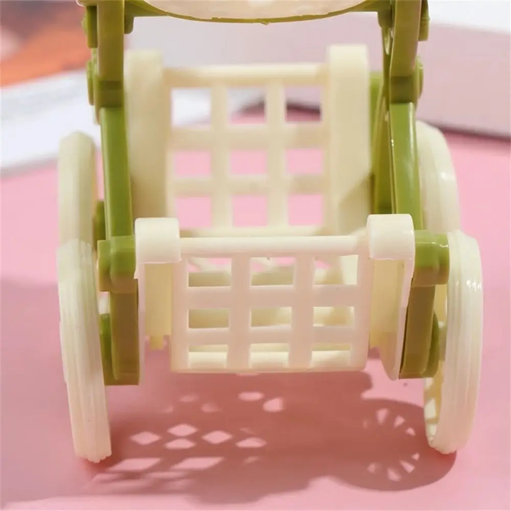 

Pretend Play Storage Supermarket Shopping Basket Dollhouse Furniture Dollhouse Accessories Supermarket Handcart Trolley