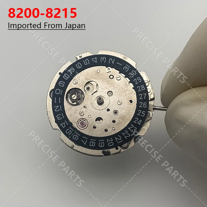 New Japanese 8215 Watch Movement 8200 Movement Automatic Movement 3 Hands Date 3:00 Watch Parts