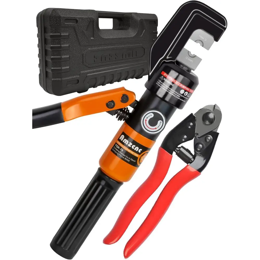

Hydraulic Hand Crimper Tool for 1/16 to 3/16 Stainless Steel Cable Railing Installation
