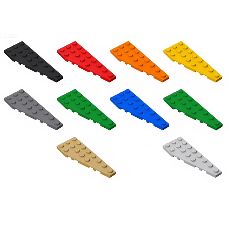 12pcs MOC compatible with 50304 building block parts 3x8 wedge board (right) DIY technology parts
