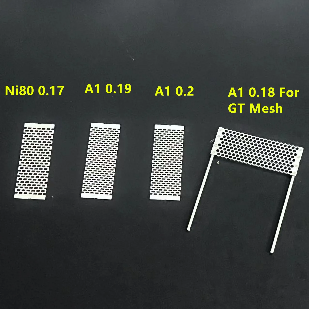 DL RDL Zeus X Mesh Heating Coil 0.17/0.19/0.2ohm 0.18ohm For GT Mesh ZX II /Kylin M Pro /Profile  A1 NI80 Heating Wire