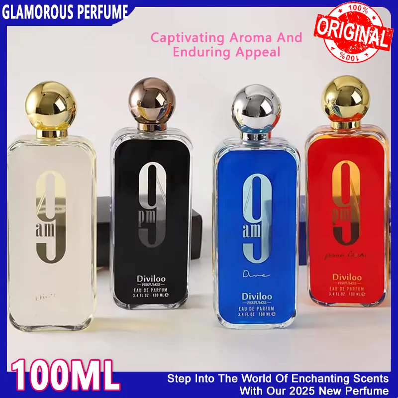 Caliente 100ML Perfume De vainilla Spray Am/Pm 9 cítricos aroma Floral mujeres fragancia ligera niebla corporal De larga duración Eau De Toilette Colonia