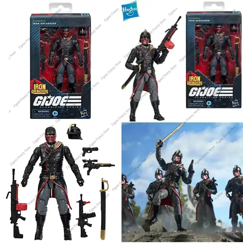 Special Offer New Original Action Figure Collection Toy for Hasbro G.I. Joe Classified Series COBRA 132 Iron Grenadier