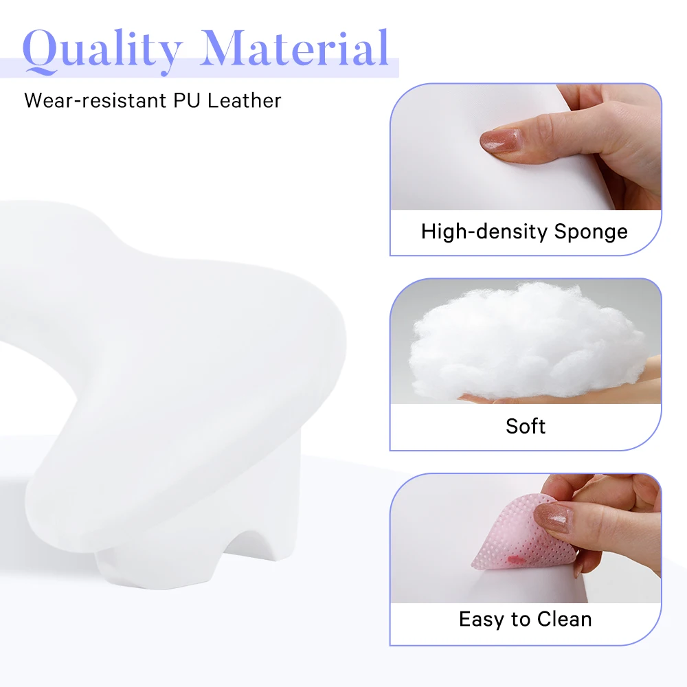 蝶の形をした両手用ネイルアートハンドピロー、取り外し可能なネイルアームレスト、マニキュアスタンド、ハンドピロー、ネイルサロンツール用マニキュアテーブル