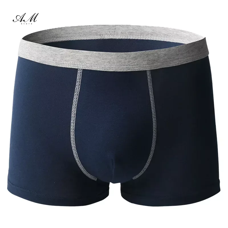 Men\'s Underwear Boxer Shorts Panties L-6XL Comfort Fashionable Loose Cotton Underpants Flat Corner Mens Boxers Shorts Lingerie