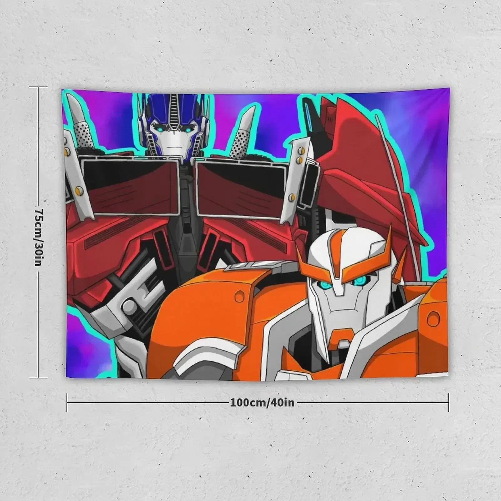 TFP Optimus and Ratchet - Independent Artist Work Tapestry Home Decorations Room Decoration Accessories Tapestry