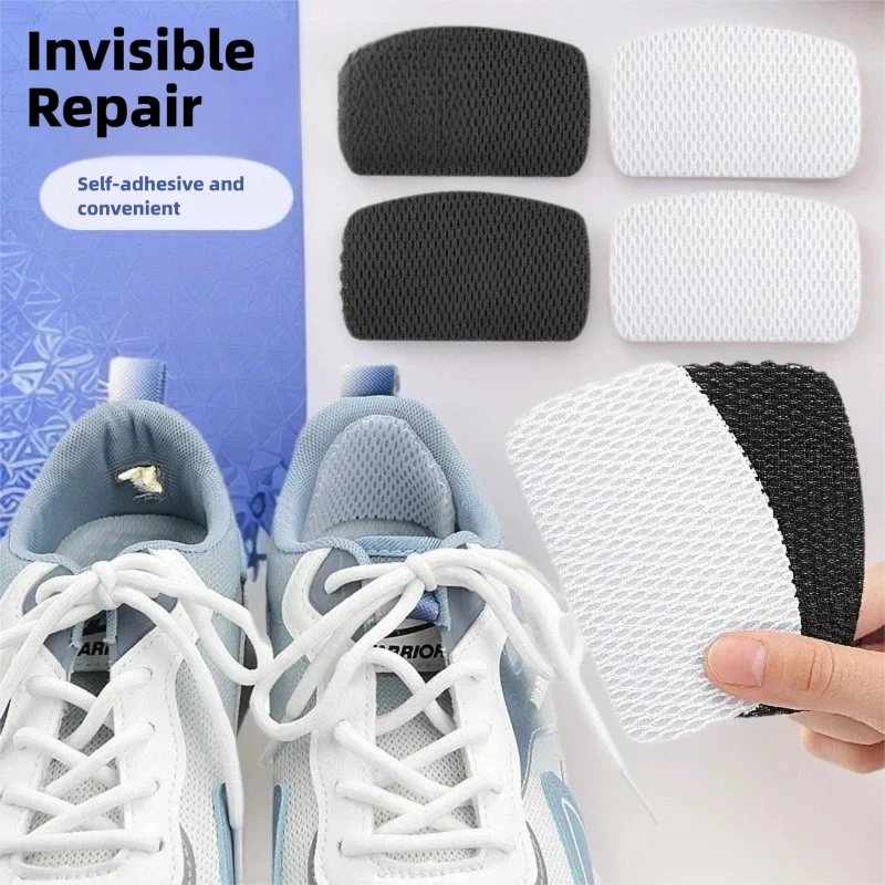 Shoe Heel Repair Adhesive Inside Shoe Heel Patch Pads for Sneaker Holes Anti-Abrasive Heel Stickers Foot Care Products