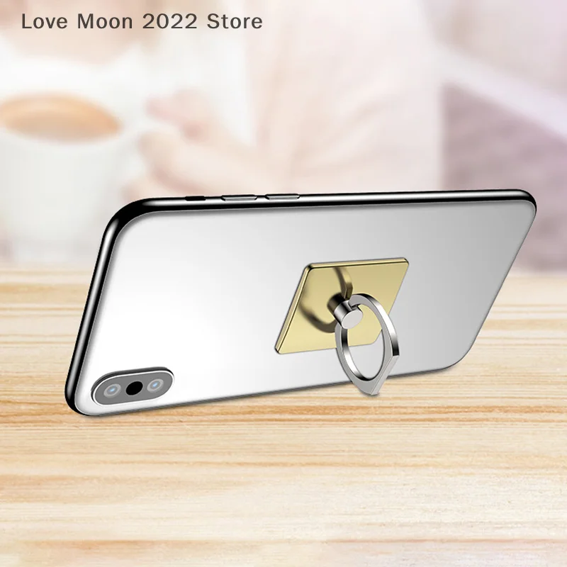 360 °   درجة الدورية حامل هاتف دعامة حامل البنصر جولة الهاتف الذكي الهاتف المحمول حلقة أصحاب جبل الملحقات