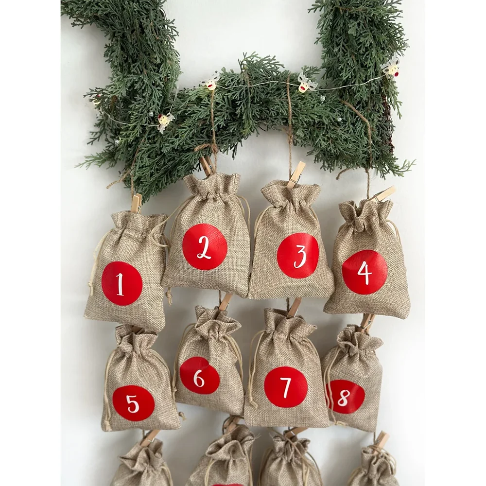 

Рождественский адвент-календарь HGDTFF 24 сумки