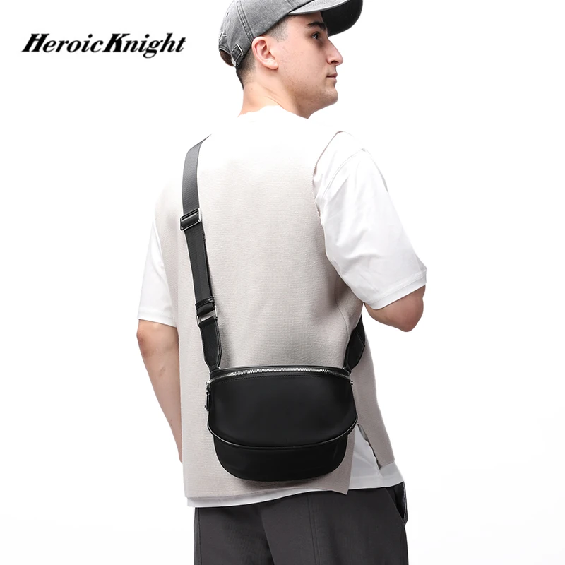 Heroic Knight New Men\'s Crossbody Shoulder Bag Fashion Male Waiking Sport Chest Back Waterproof Luxury Designer Messeger For Men