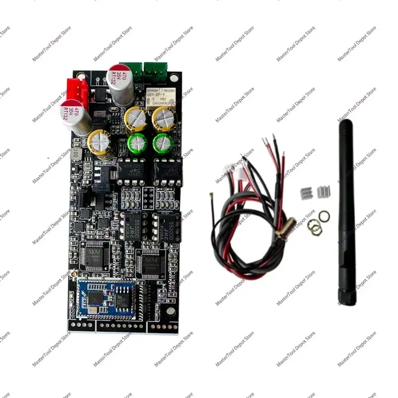 

Беспроводная приемная плата QCC3095 Bluetooth 5.4 с декодером AK4493 и операционным усилителем 5532, поддержка LDAC/APTX 24bit/96Khz