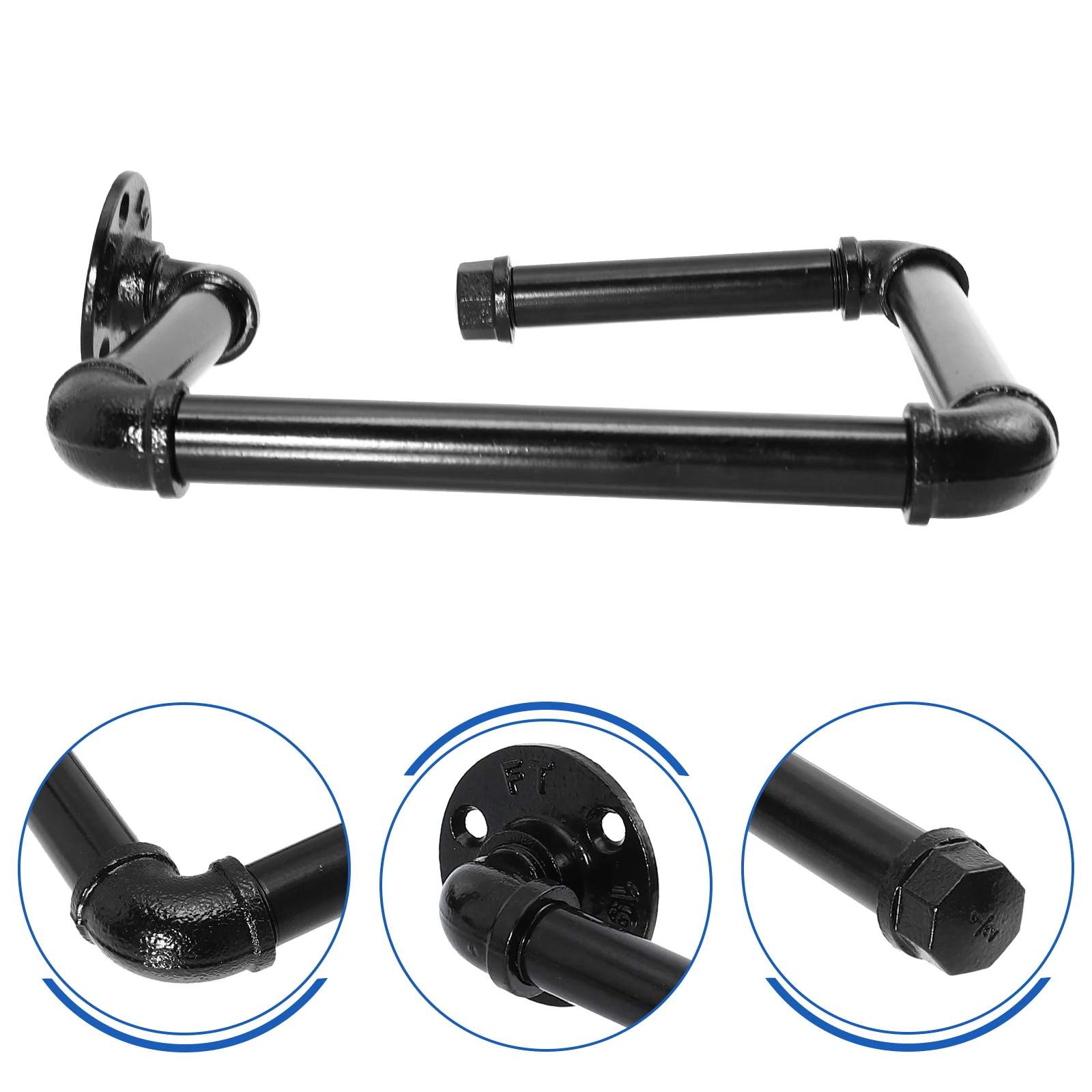 

Basketball Storage Rack Cast Iron Wall Mounted Pipe Holder Fitness Ball ganizers Sports Room Decor Home Accessories
